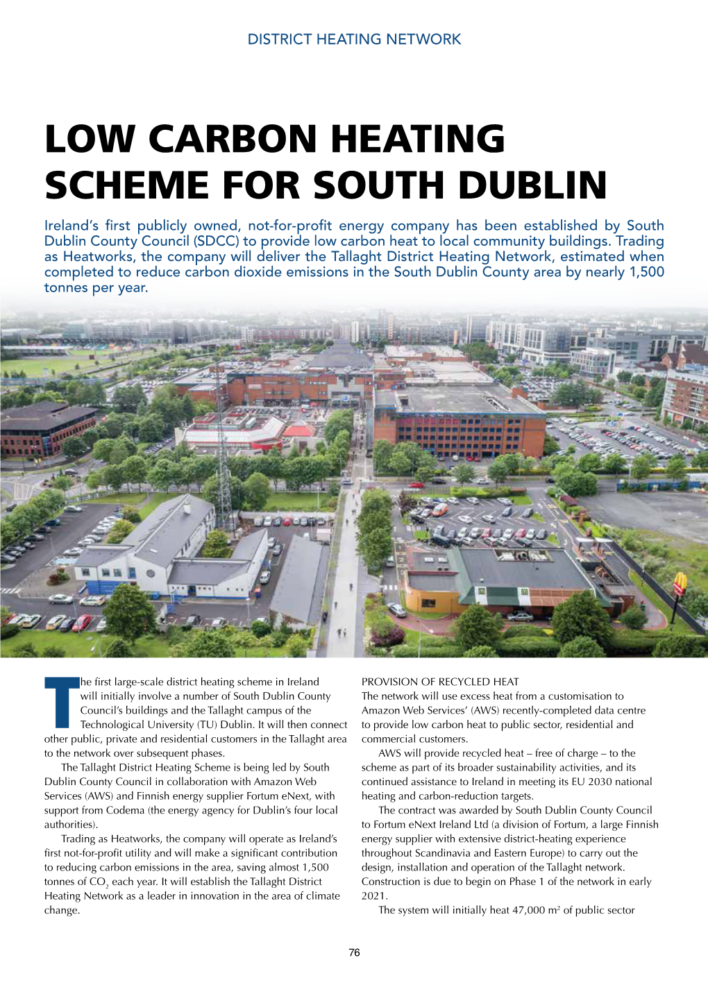 Low Carbon Heating Scheme for South Dublin
