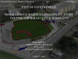 City of Fayetteville Minor League