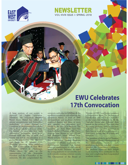 EWU Celebrates 17Th Convocation