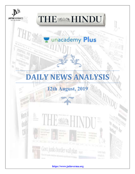 DNA 12Th August 2019