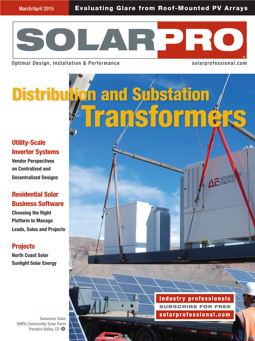 Solarpro 8.2, March & April 2015