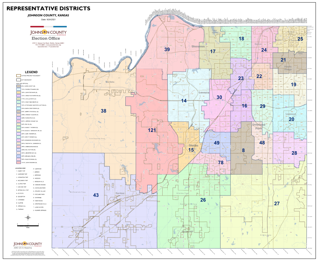 Representative Districts R