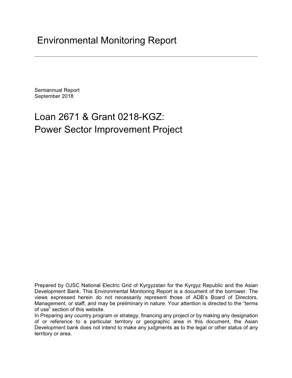 43456-023: Power Sector Improvement Project