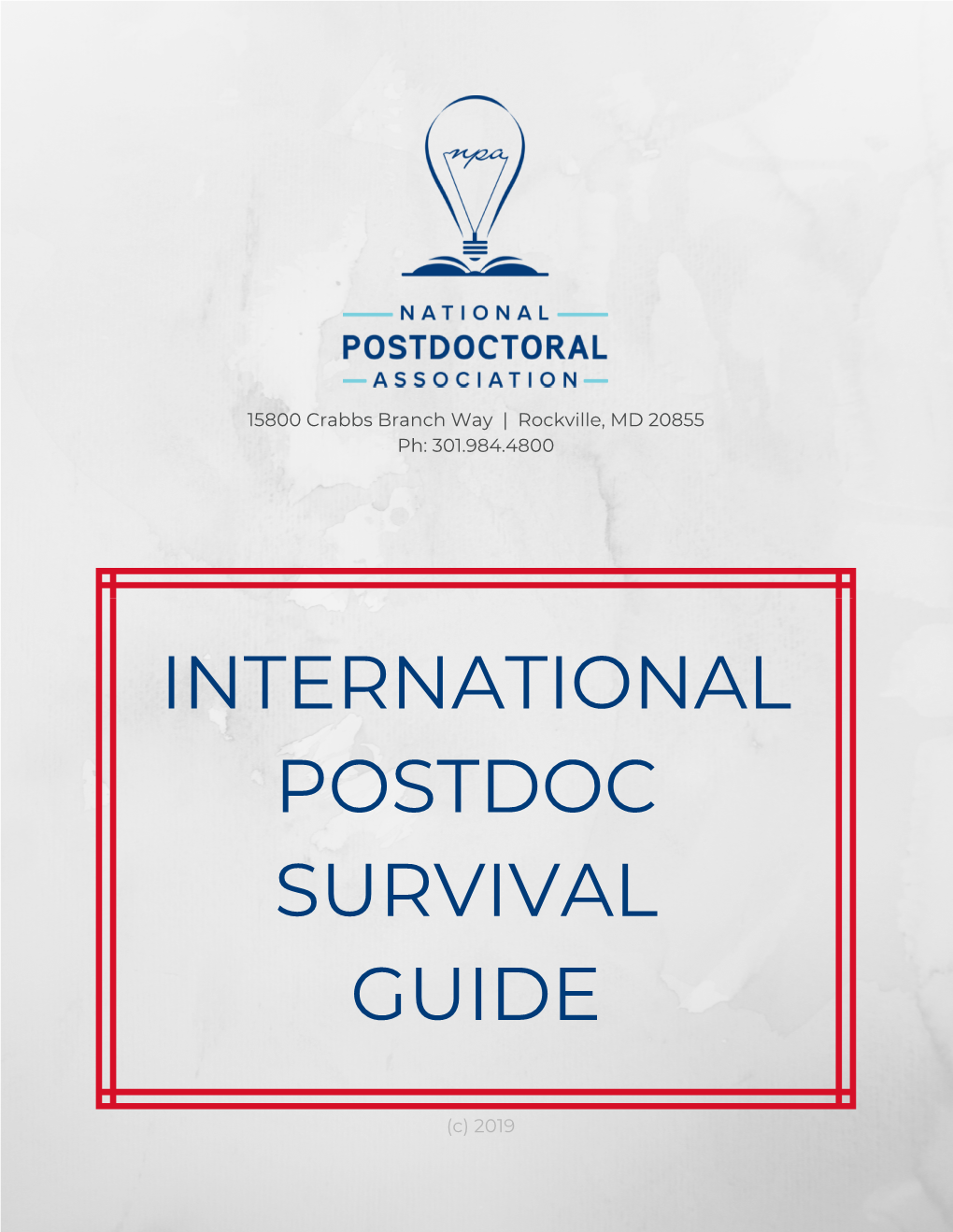 International Postdoc Survival Guide