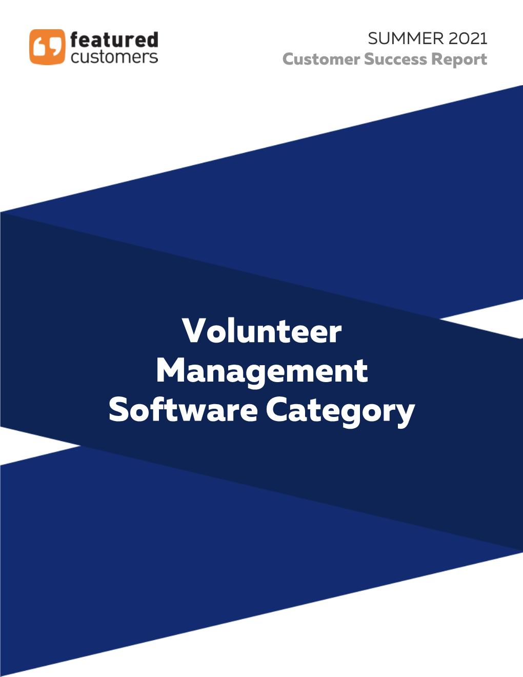 SUMMER 2021 Volunteer Management Software Category