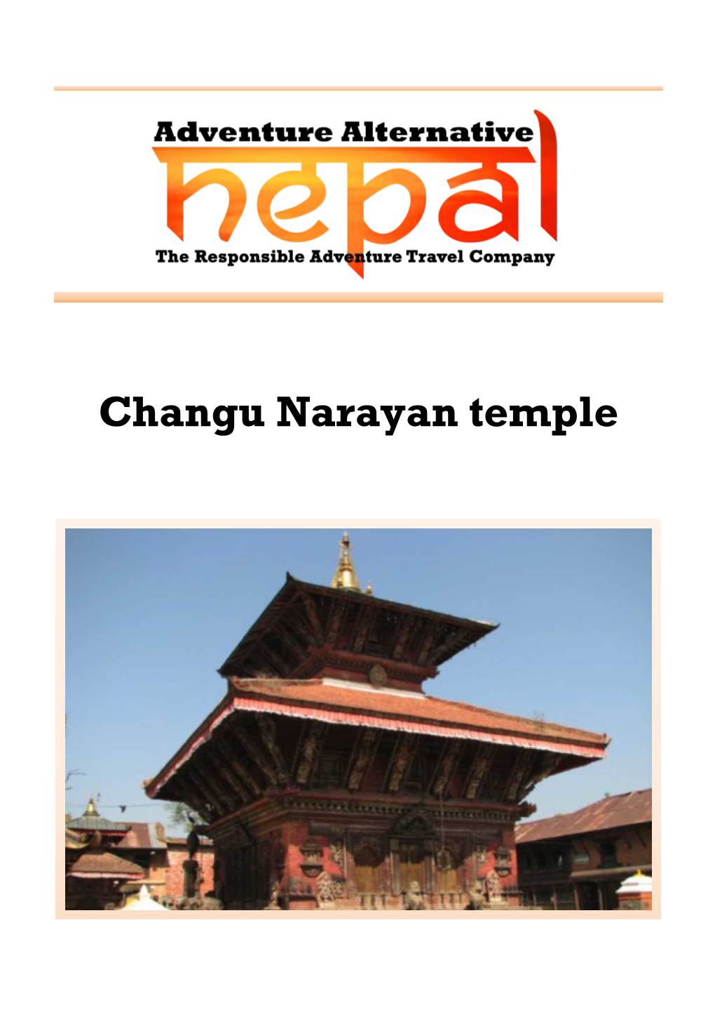 Changu Narayan Temple