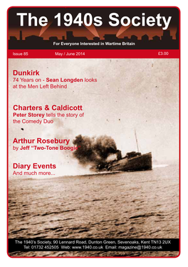 Dunkirk 74 Years on - Sean Longden Looks at the Men Left Behind
