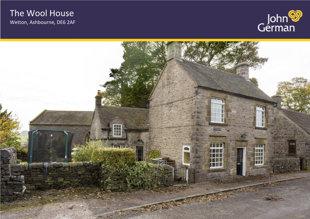 The Wool House Wetton, Ashbourne, DE6 2AF