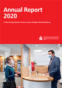 Annual Report 2020 of the Savings Banks Finance Group of Baden-Wuerttemberg