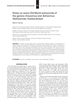 Schizomida: Hubbardiidae)