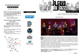 Old Fashion Jazz Band Aucune Confirmation Ne Sera Faite, Mais Vos Places Sont Bien Retenues