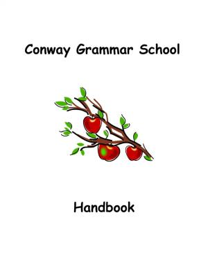 Conway Grammar School Handbook