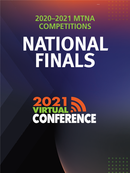 2020–2021 Mtna Competitions National Finals