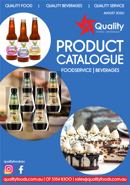 Catalogue Foodservice | Beverages