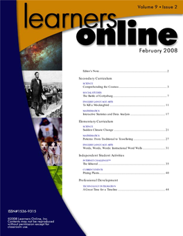 Learners Online February 2008