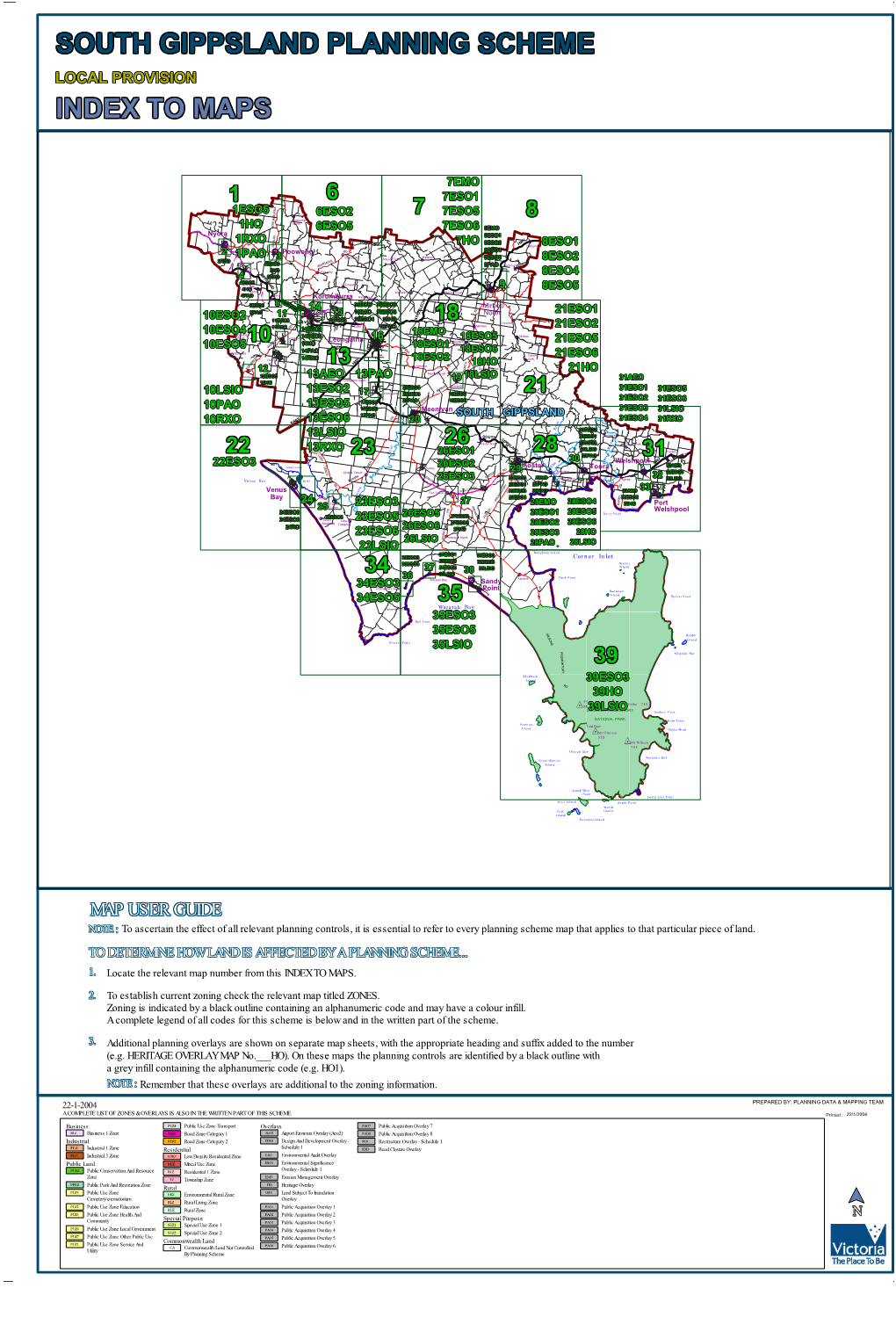 South Gippsland Planning Scheme South