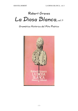 LA DIOSA BLANCA, Vol