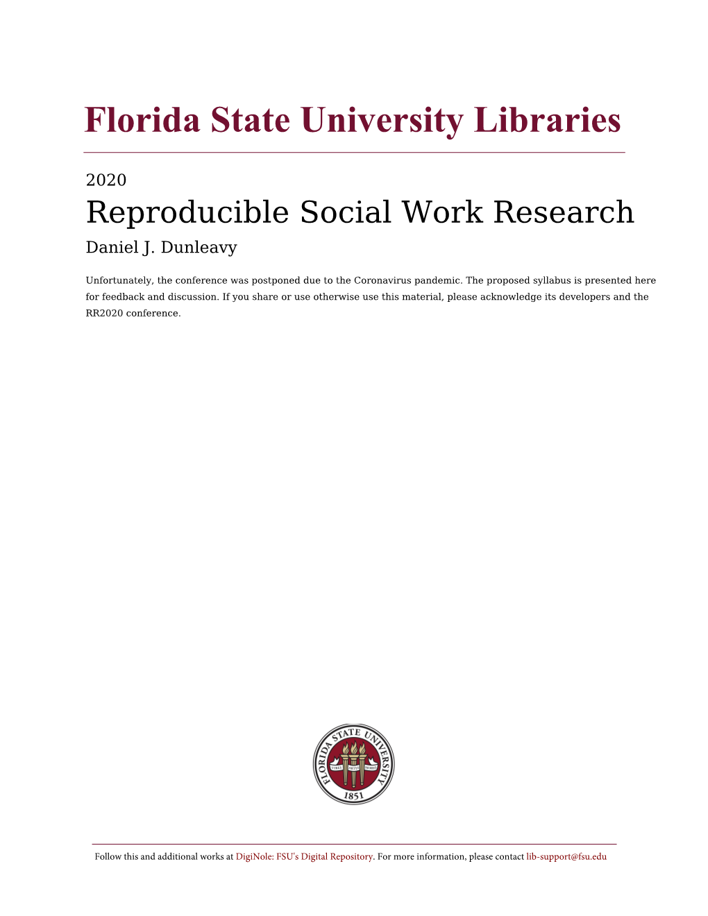 Florida State University Libraries