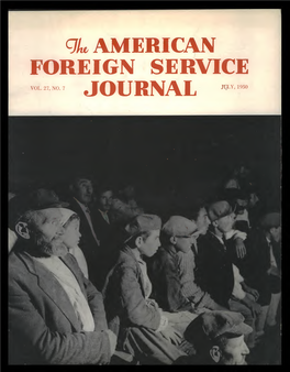 The Foreign Service Journal, July 1950