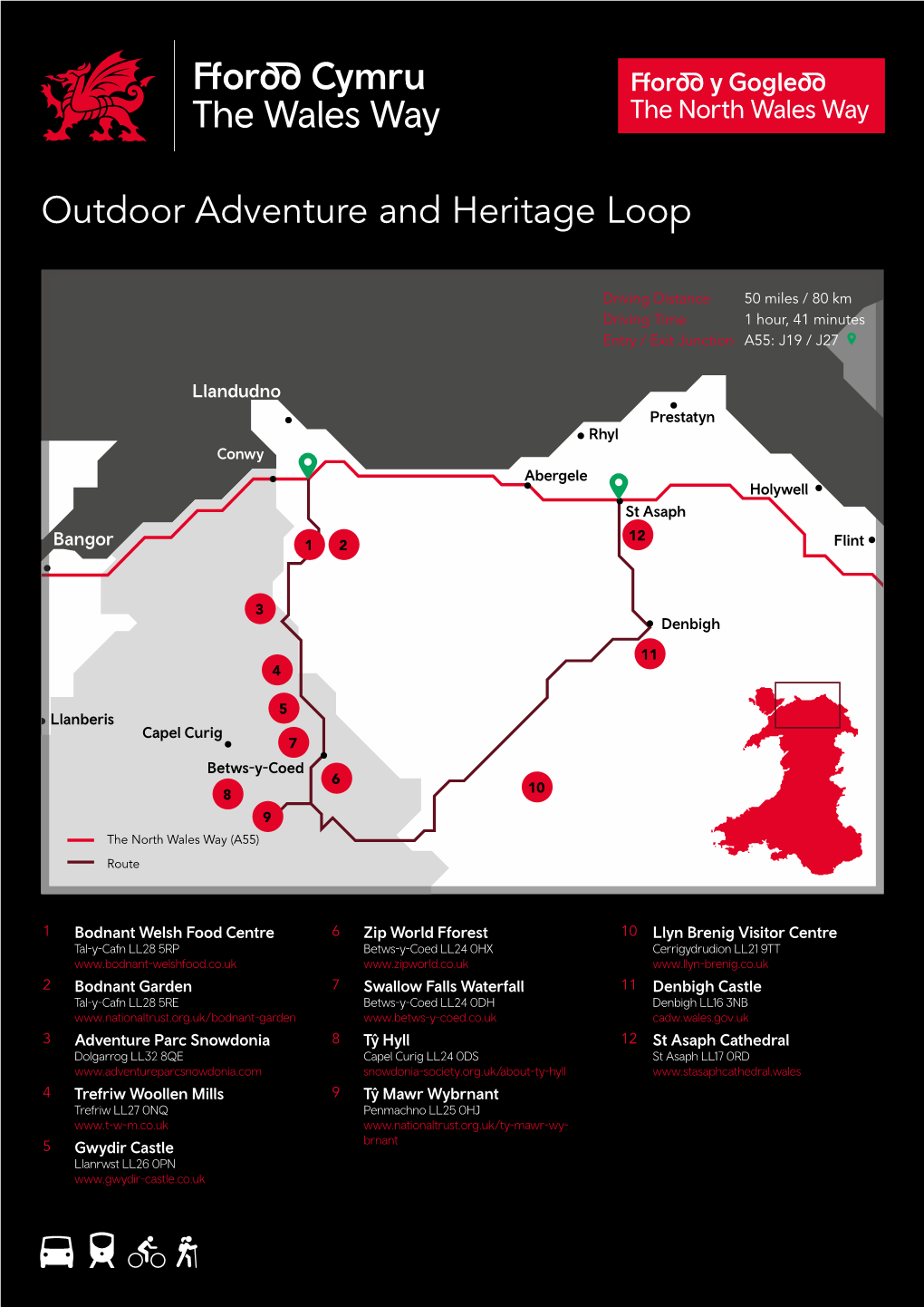 Outdoor Adventure and Heritage Loop