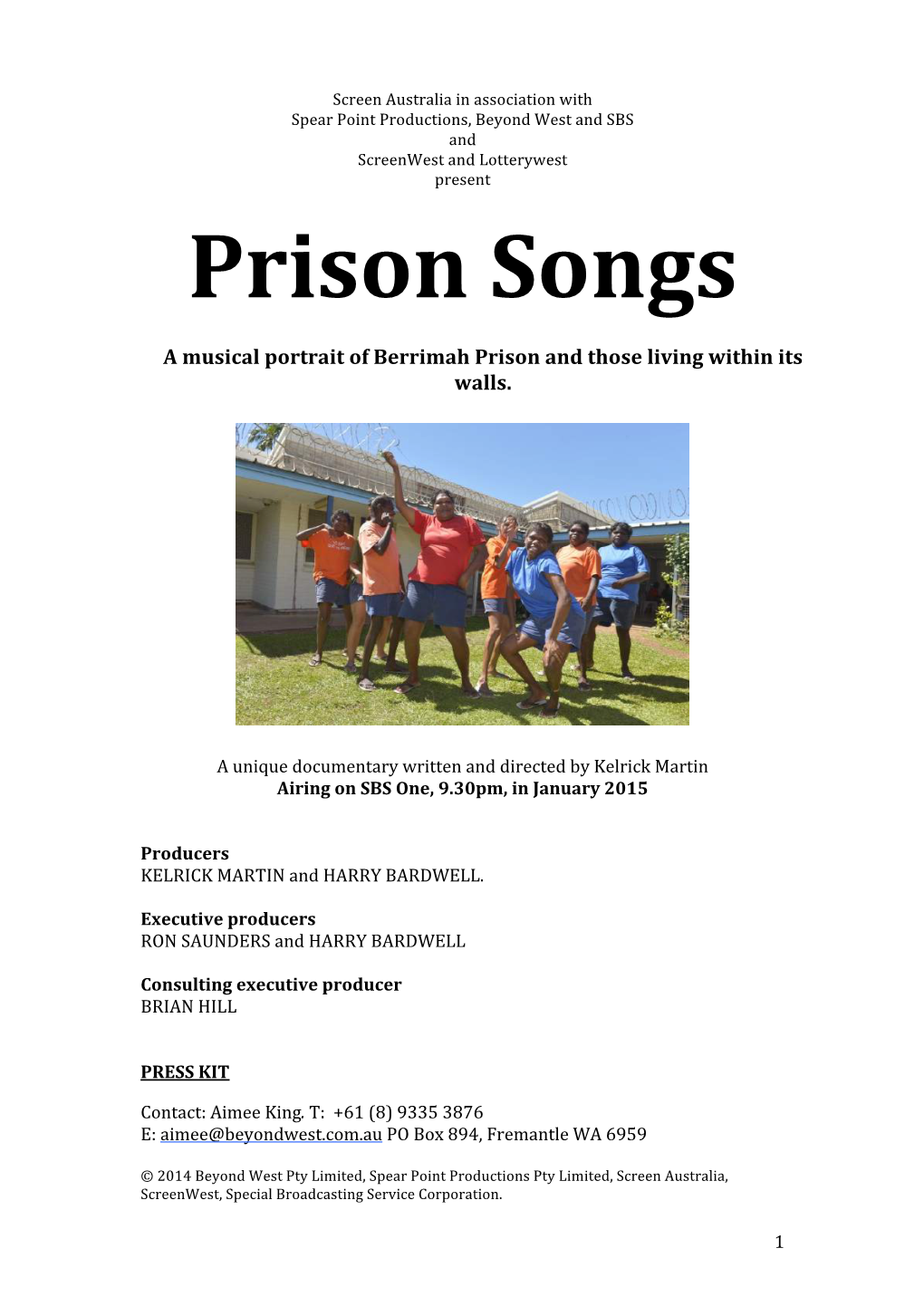 Prison Songs