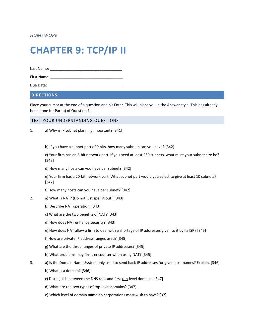 Test Your Understanding Questions s1