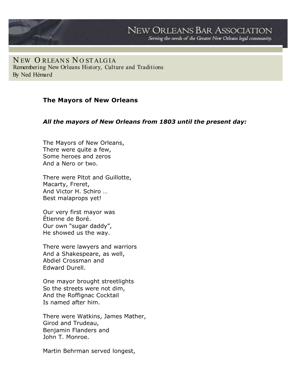 Mayors of New Orleans.3-18