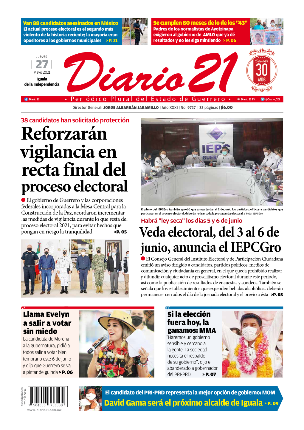 Reforzarán Vigilancia En Recta Final