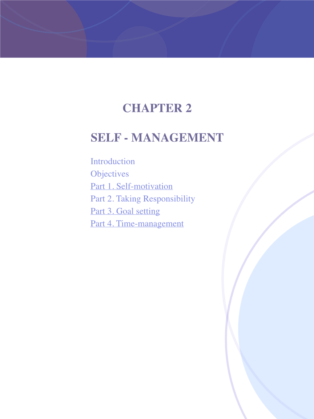 Chapter 2 Self