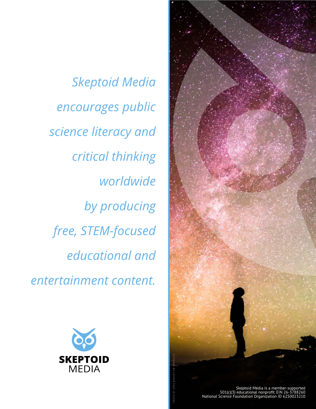 Skeptoid Media Encourages Public Science Literacy and Critical Thinking