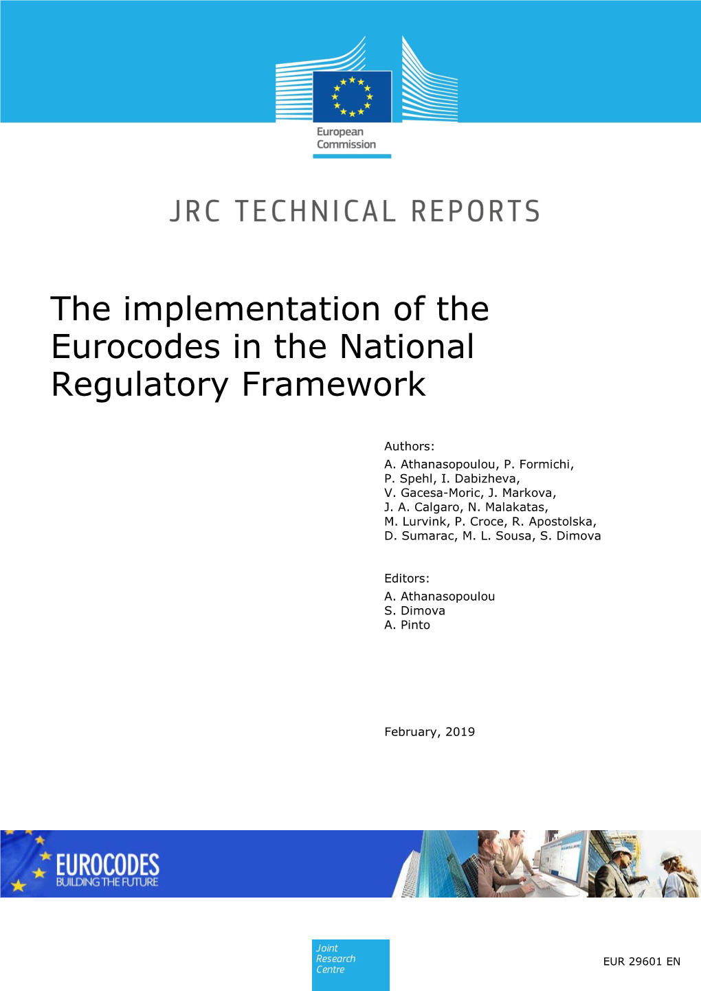 The Implementation of the Eurocodes in the National Regulatory Framework