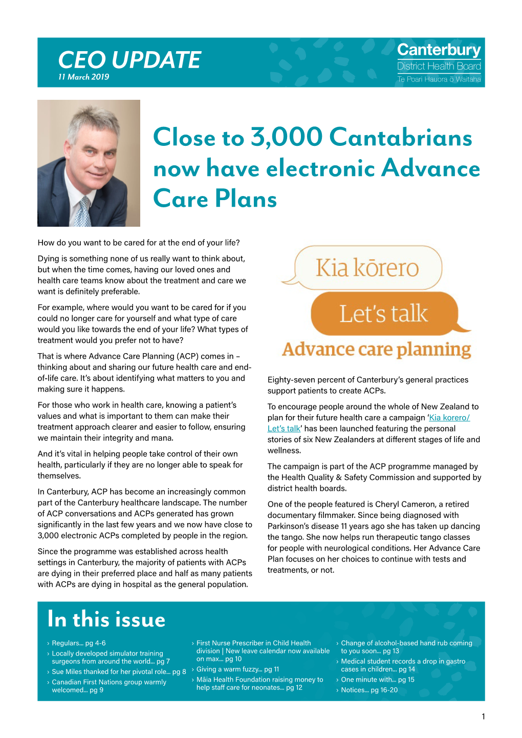 Close to 3,000 Cantabrians Now Have Electronic Advance Care Plans