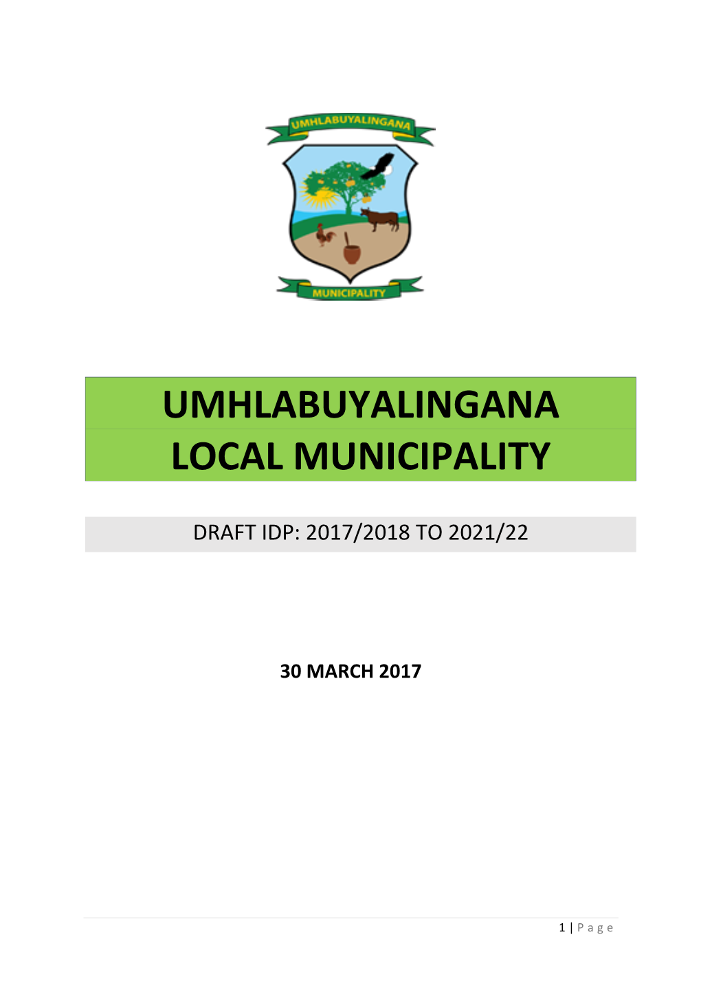 Umhlabuyalingana Local Municipality