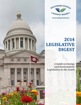 2014 Legislative Digest