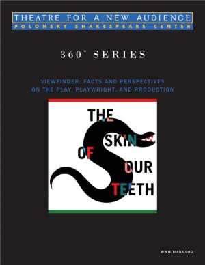 The Skin of Our Teeth by Paula Vogel 12 Theskin Journals of Thornton Wilder