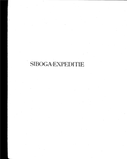 SIBOGA-EXPEDITIE Siboga-Expeditie