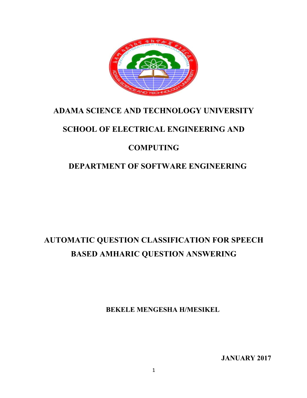 Adama Science and Technology University