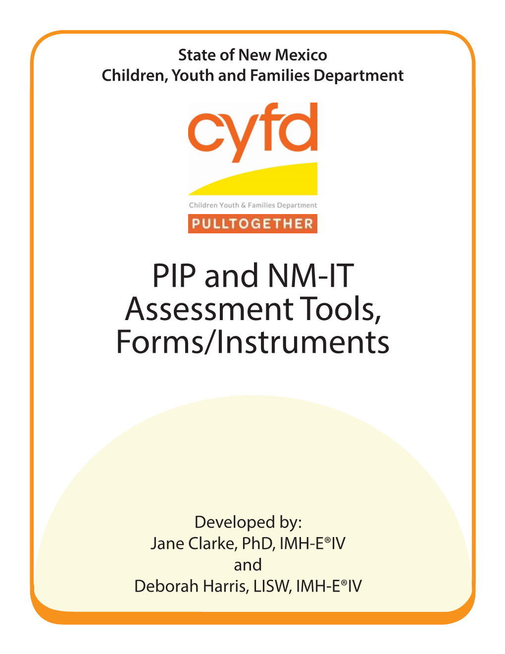 PIP and NM-IT Assessment Tools, Forms/Instruments