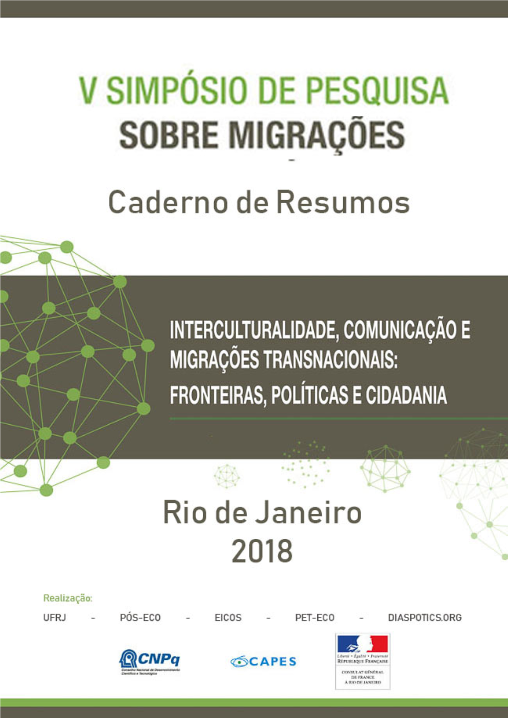 V Simpósio De Pesquisa Sobre Migrações Cadernos De Resumos