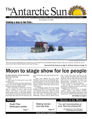 The Antarctic Sun, November 23, 2003