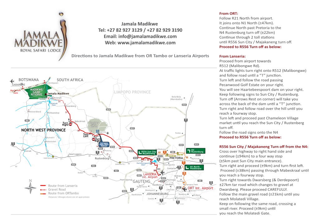 JM Airport Map