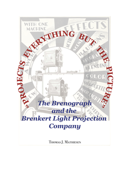 The Brenograph and the Brenkert Light Projection Company