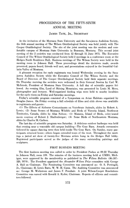 Proceedings of the Fifty-Sixth Annual Meeting