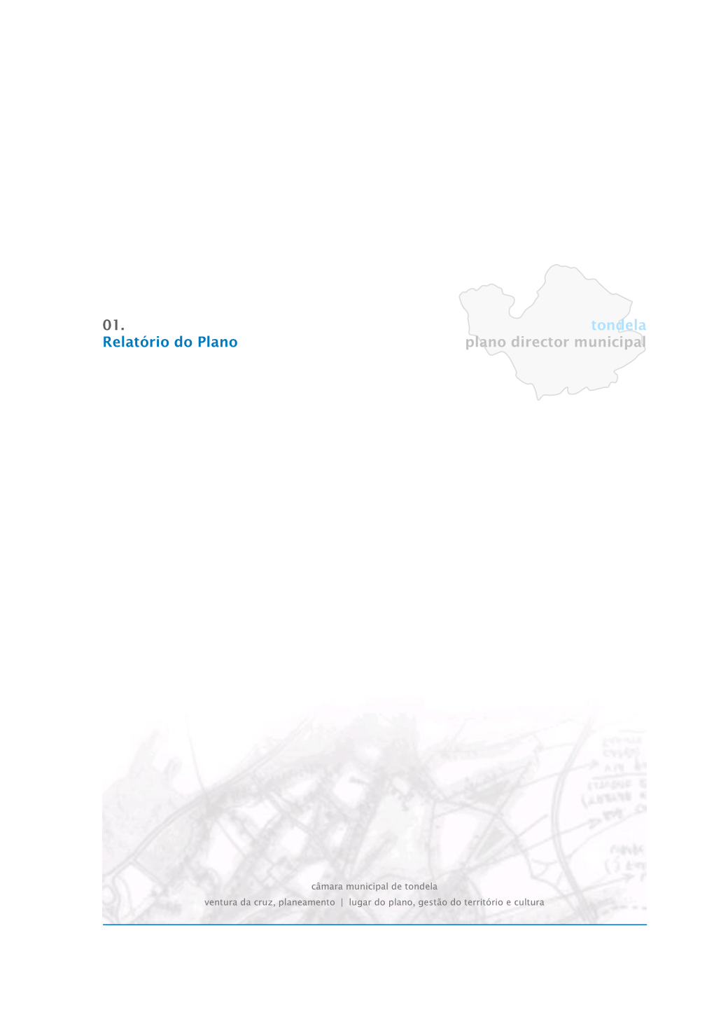 01. Tondela Relatório Do Plano Plano Director Municipal