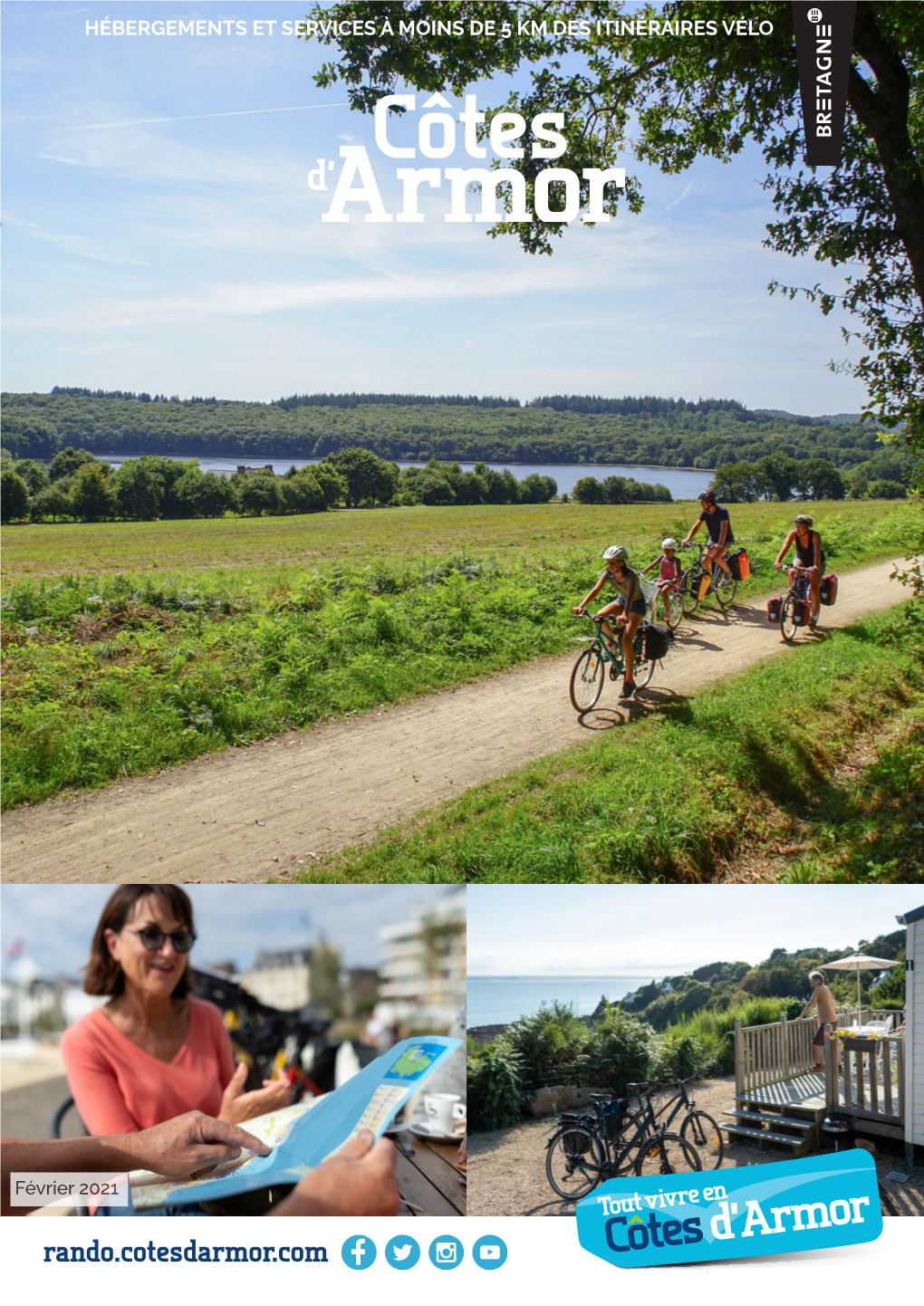 5 Grands Itinéraires Vélo Sillonnent Les Côtes D'armor