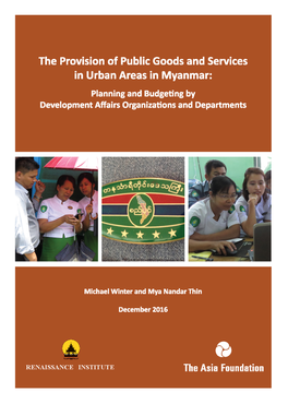 Urbanization in Myanmar
