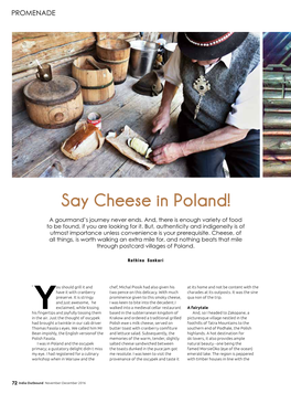 Say Cheese in Poland!