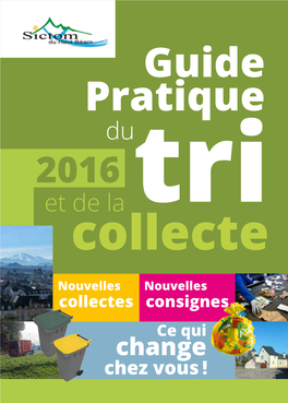Guide Pratique Du Tri Et De La Collecte 2016