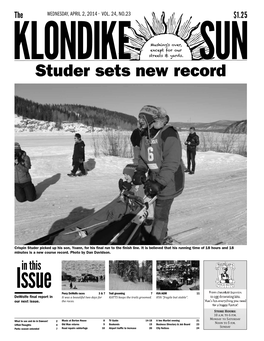 Studer Sets New Recordsun