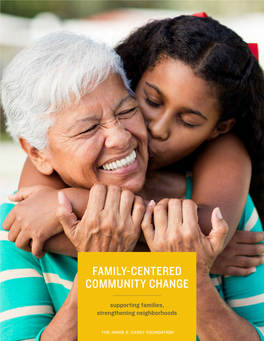 Family-Centered Community Change